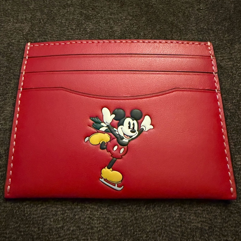 Coach Mickey Mouse Wallet
